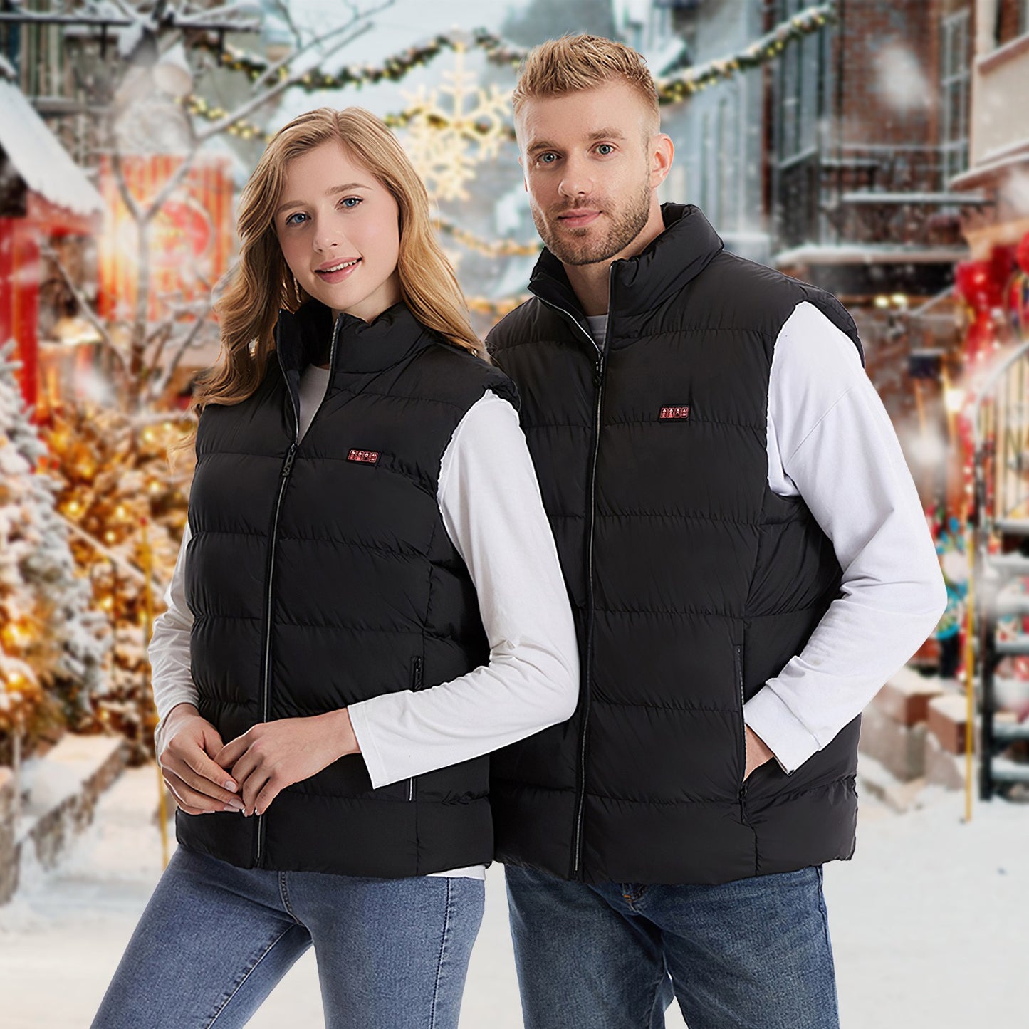 Temvex™ Heated Vest – Instant Warmth, All-Day Comfort 🔥 | USB Rechargeable, Wind-Resistant, Perfect for Winter